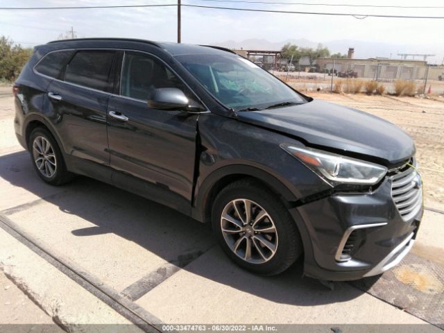 HYUNDAI SANTA FE 2017 km8sm4hf6hu177293