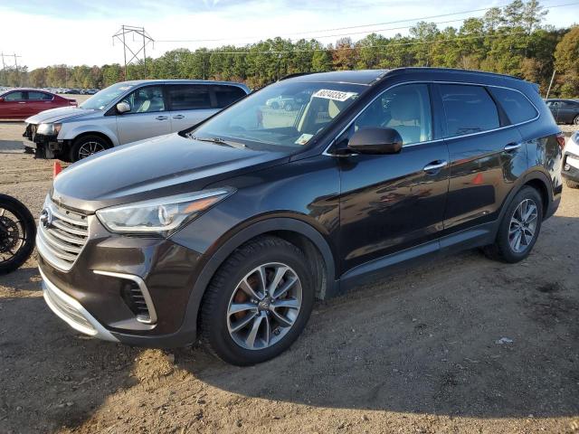 HYUNDAI SANTA FE 2017 km8sm4hf6hu178492