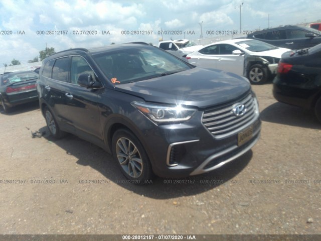 HYUNDAI SANTA FE 2017 km8sm4hf6hu187693