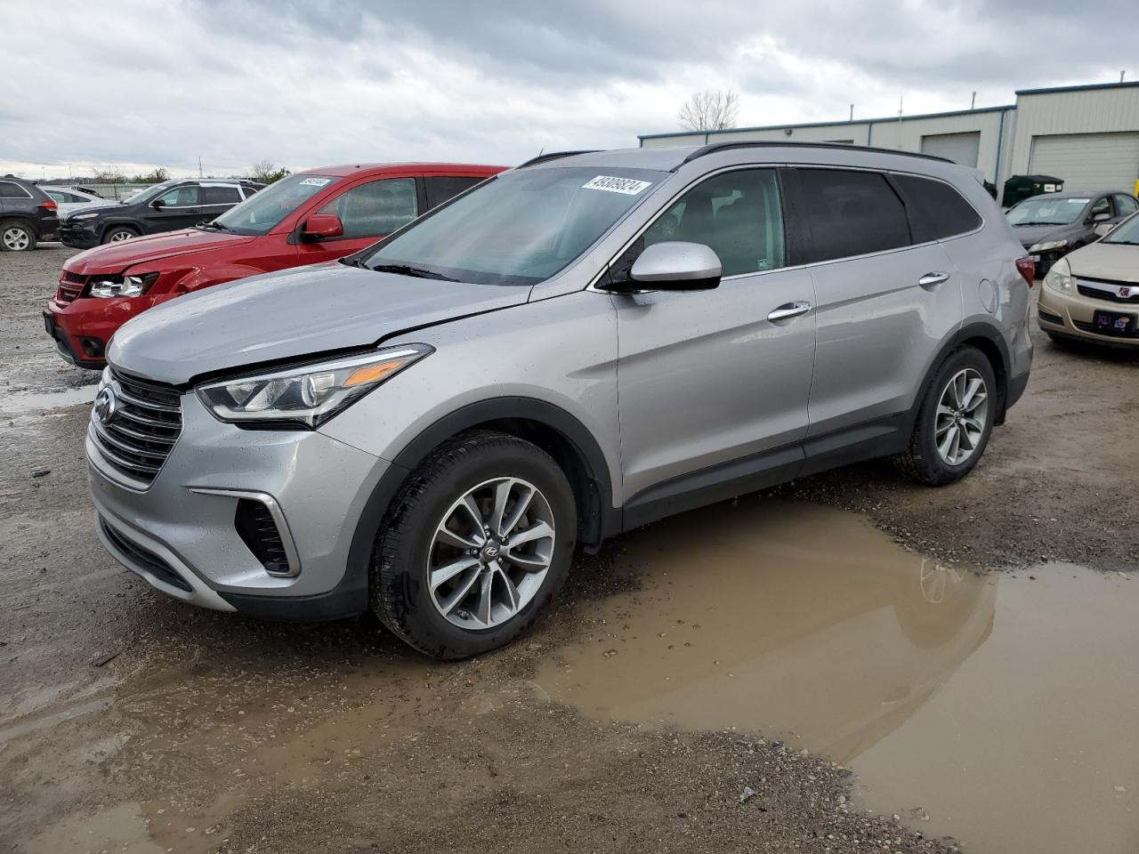 HYUNDAI SANTA FE 2017 km8sm4hf6hu219414