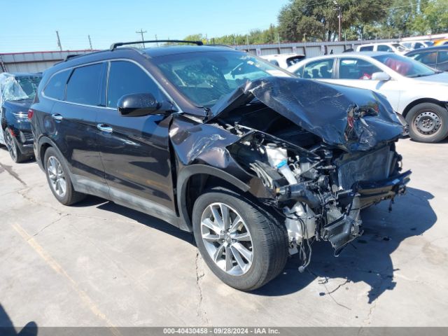 HYUNDAI SANTA FE 2018 km8sm4hf6ju269588