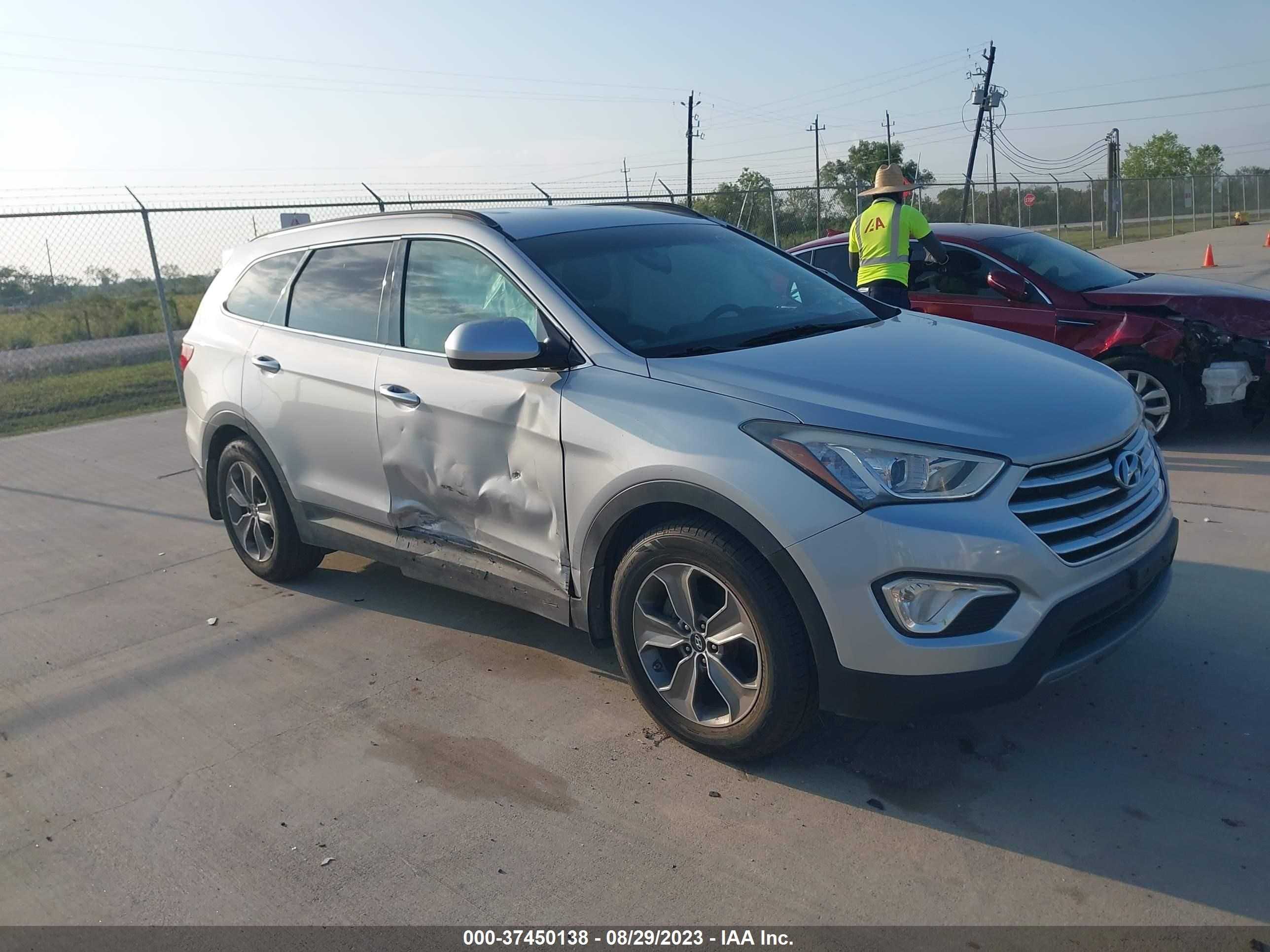 HYUNDAI SANTA FE 2014 km8sm4hf7eu060933