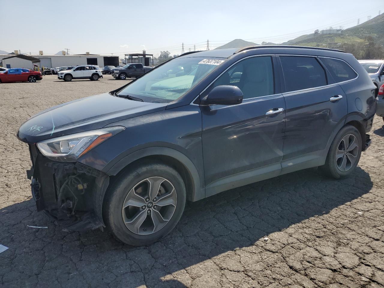 HYUNDAI SANTA FE 2015 km8sm4hf7fu111400