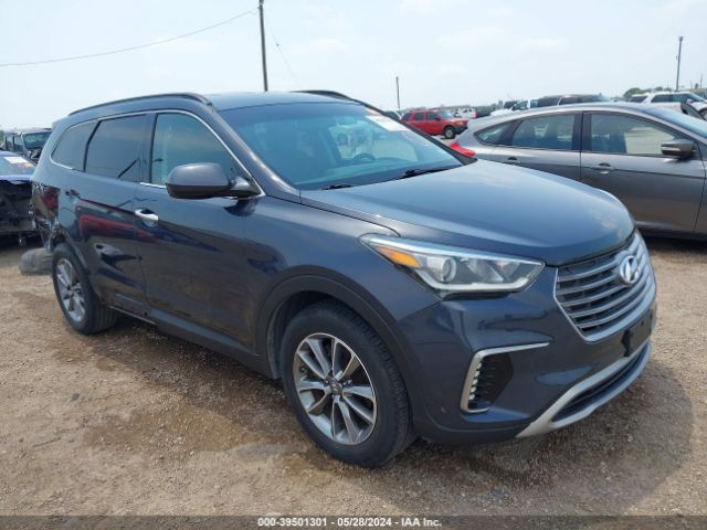 HYUNDAI SANTA FE 2017 km8sm4hf7hu175973