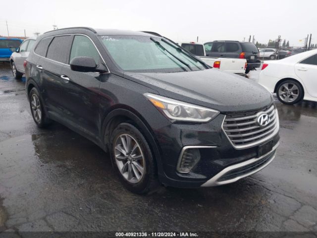 HYUNDAI SANTA FE 2017 km8sm4hf7hu177447