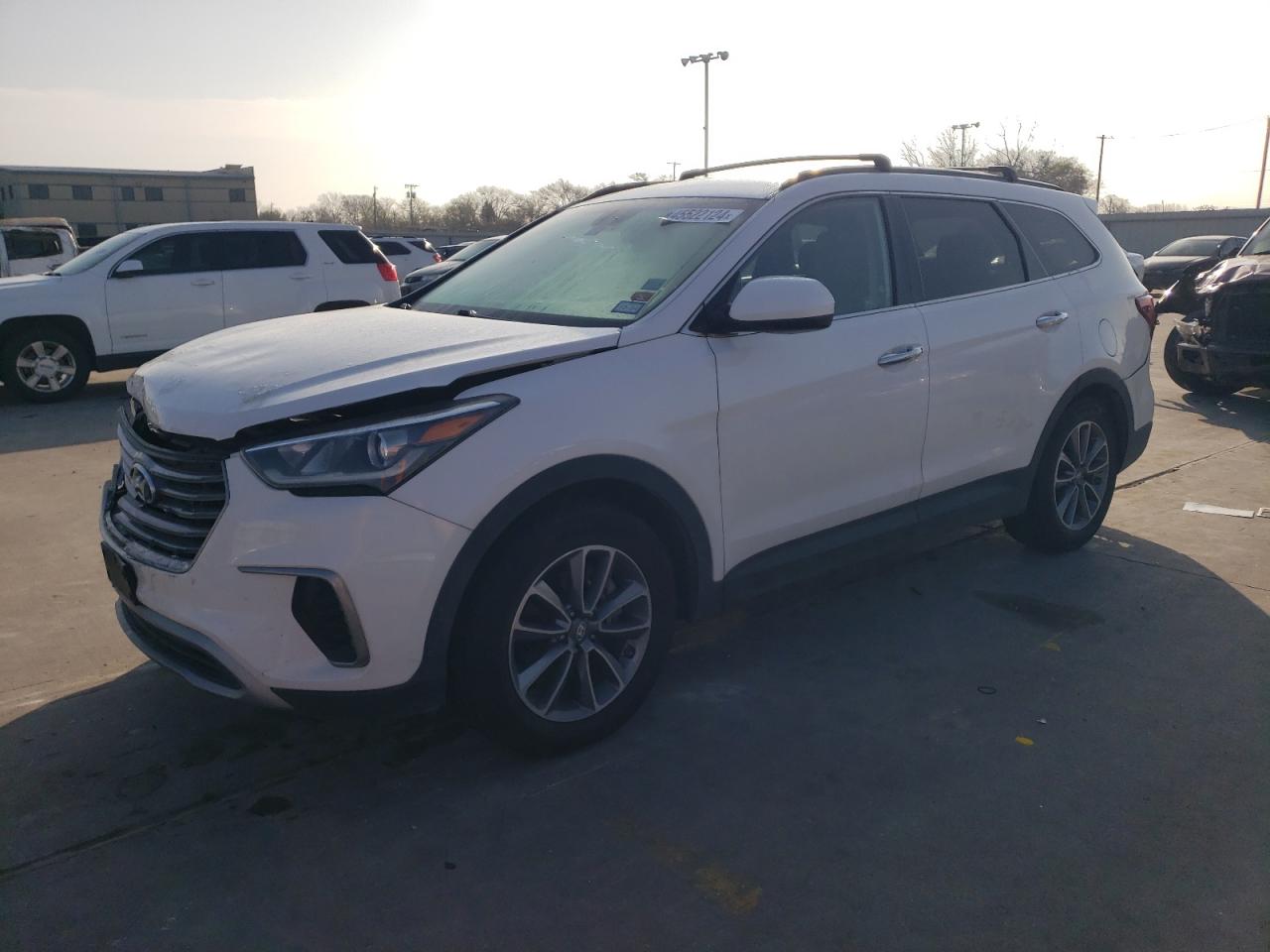 HYUNDAI SANTA FE 2017 km8sm4hf7hu195060