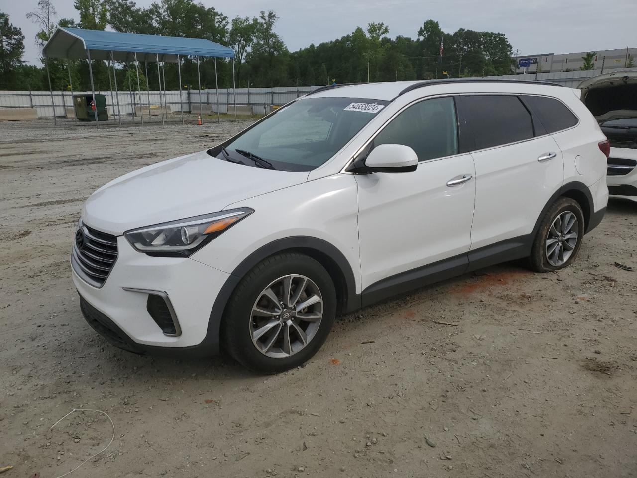 HYUNDAI SANTA FE 2017 km8sm4hf7hu224783