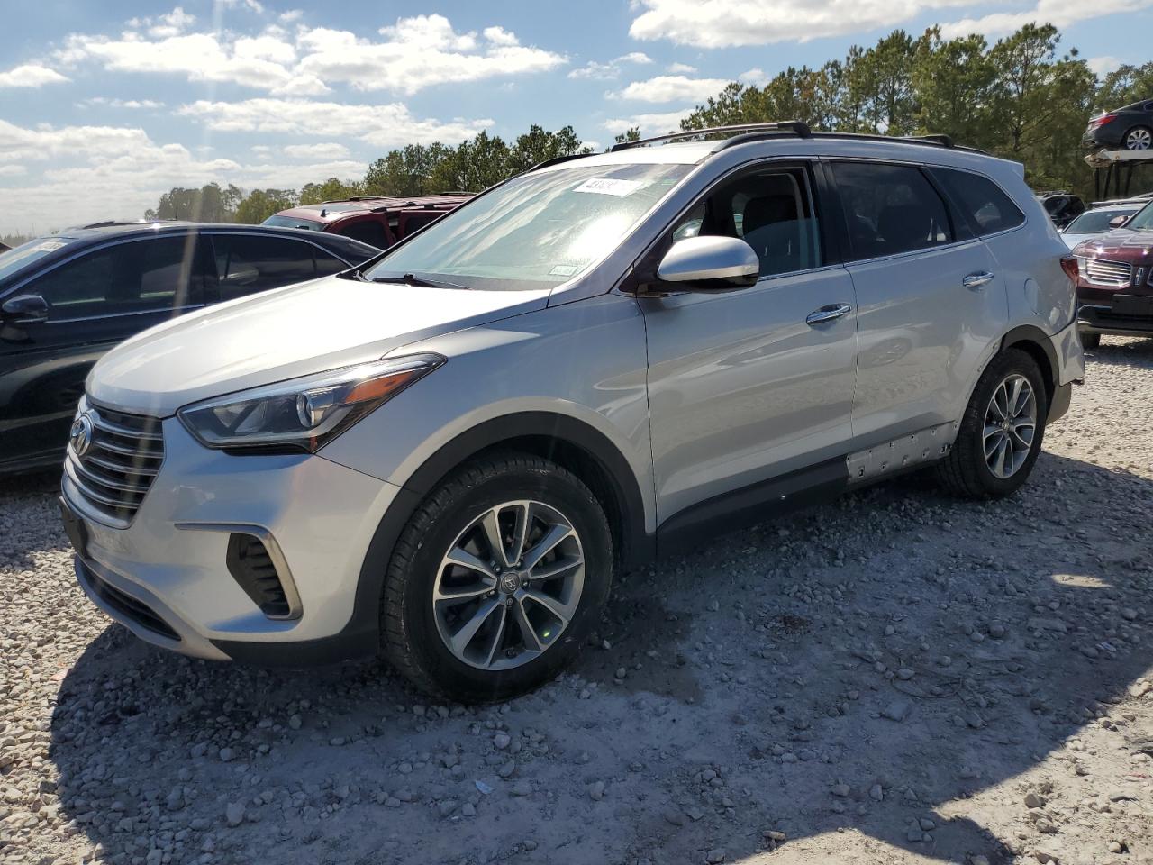 HYUNDAI SANTA FE 2017 km8sm4hf7hu235931