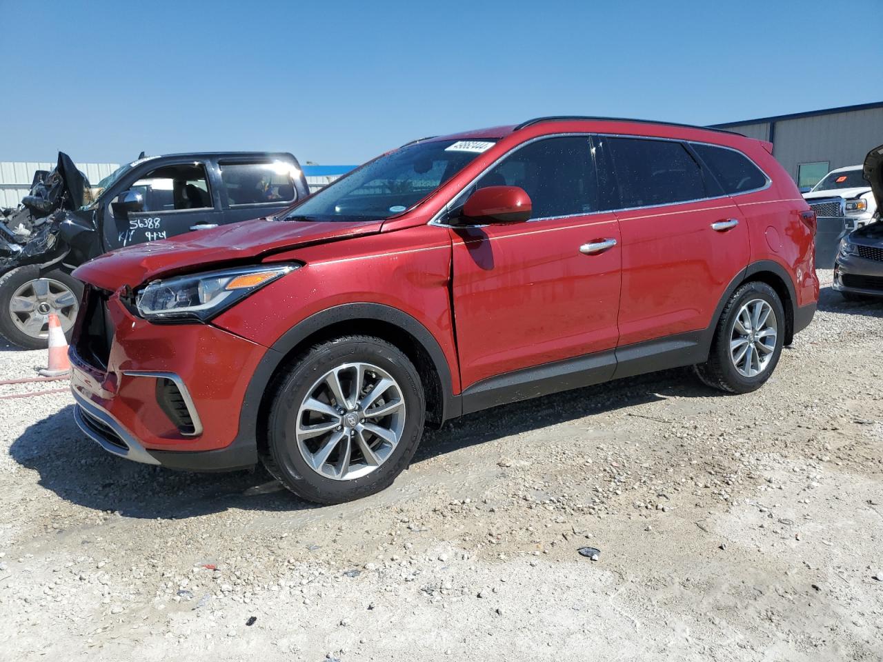 HYUNDAI SANTA FE 2017 km8sm4hf7hu238084