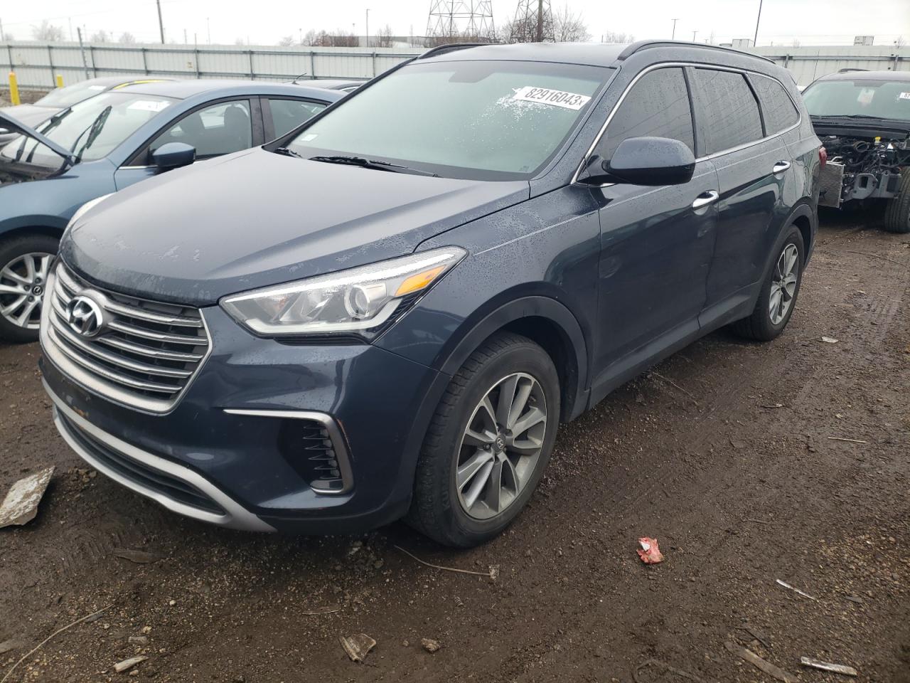 HYUNDAI SANTA FE 2019 km8sm4hf7ku299524