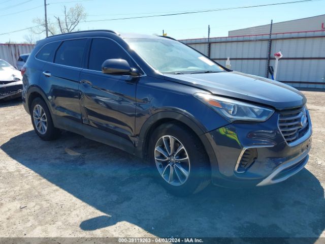 HYUNDAI SANTA FE 2017 km8sm4hf8hu171110