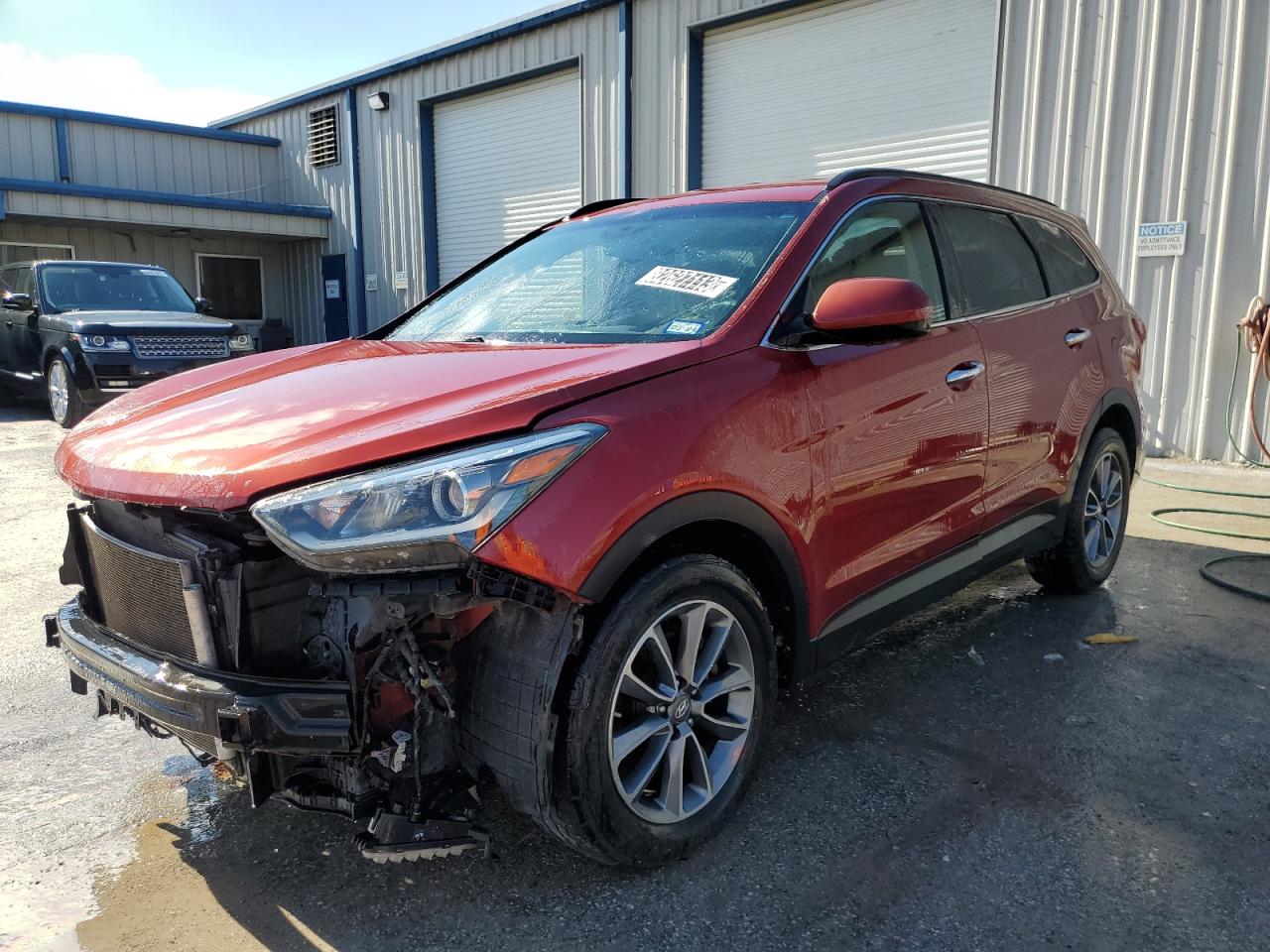 HYUNDAI SANTA FE 2017 km8sm4hf8hu171236