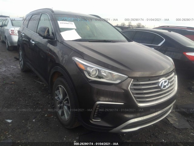 HYUNDAI SANTA FE 2017 km8sm4hf8hu175772