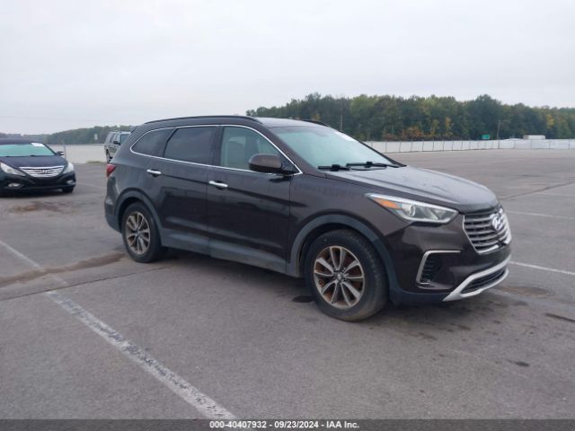 HYUNDAI SANTA FE 2017 km8sm4hf8hu179207