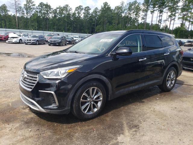 HYUNDAI SANTA FE 2017 km8sm4hf8hu187596