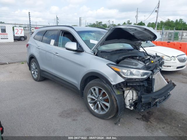 HYUNDAI SANTA FE 2017 km8sm4hf8hu235940