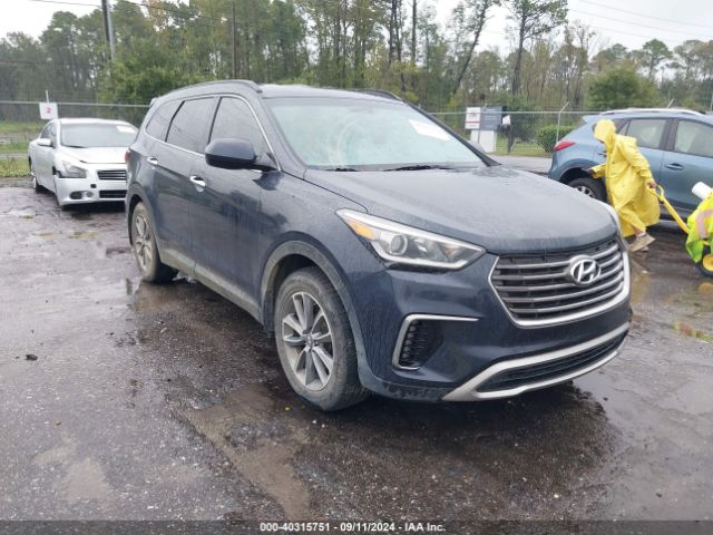 HYUNDAI SANTA FE 2018 km8sm4hf8ju266112