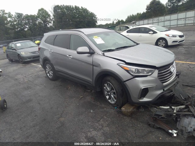 HYUNDAI SANTA FE 2018 km8sm4hf8ju273626