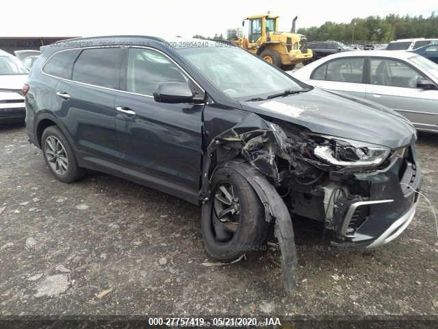 HYUNDAI SANTA FE 2017 km8sm4hf9hu205071