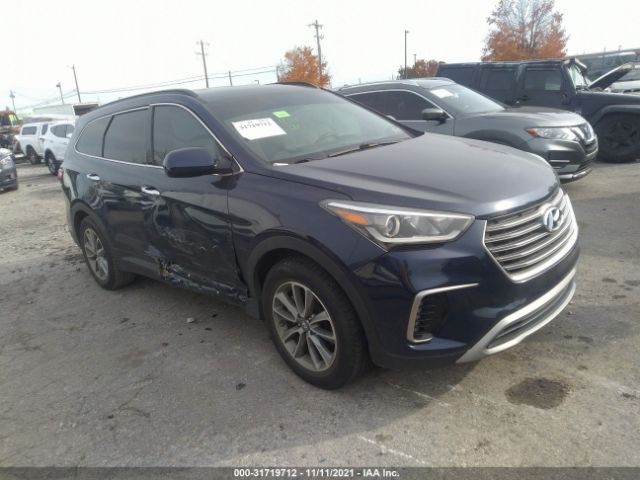 HYUNDAI SANTA FE 2017 km8sm4hf9hu219133