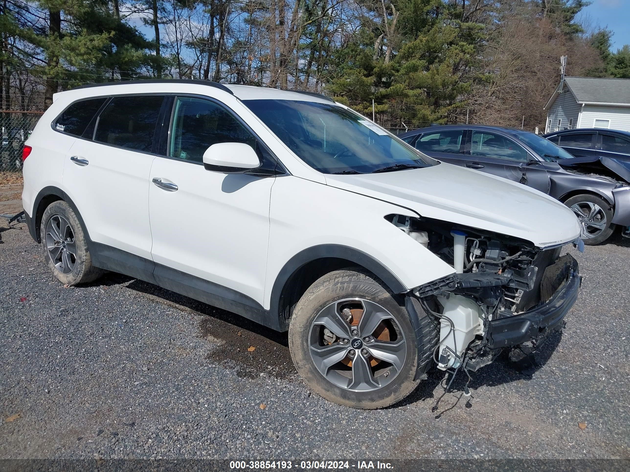 HYUNDAI SANTA FE 2014 km8sm4hfxeu080352