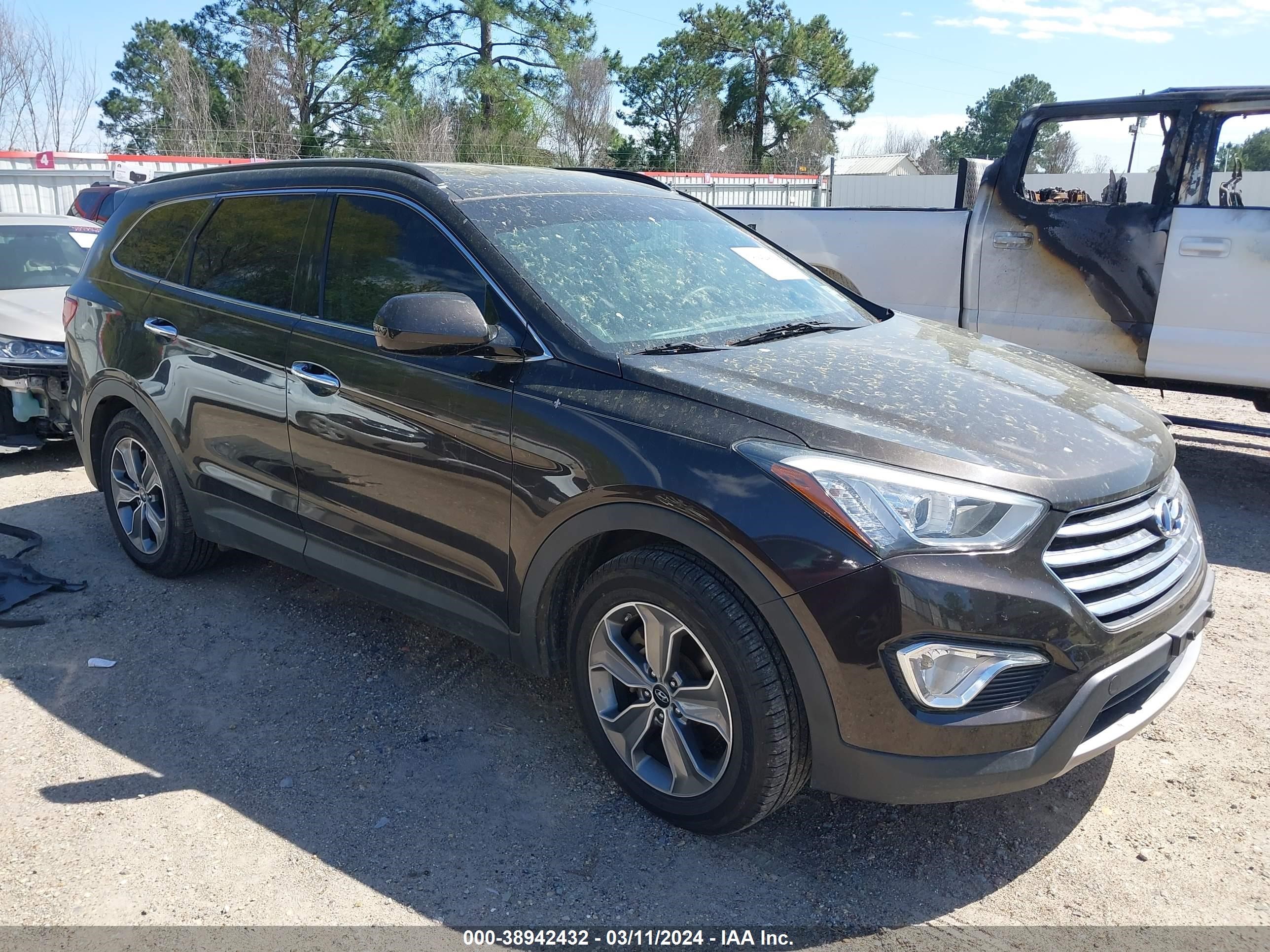 HYUNDAI SANTA FE 2016 km8sm4hfxgu149558