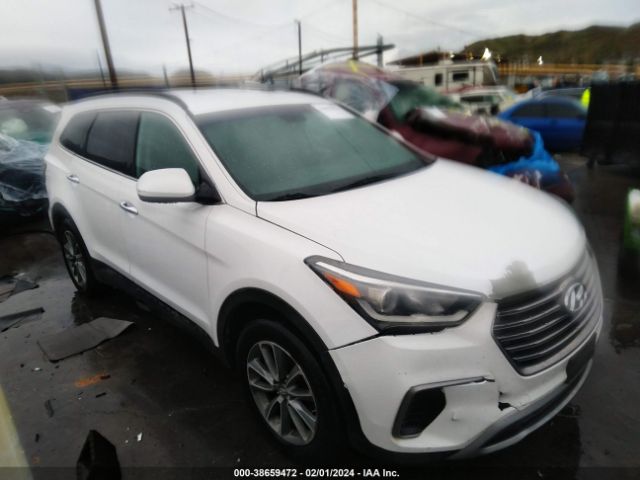 HYUNDAI SANTA FE 2017 km8sm4hfxhu167480