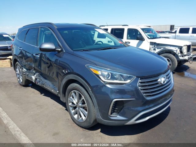 HYUNDAI SANTA FE 2017 km8sm4hfxhu219271