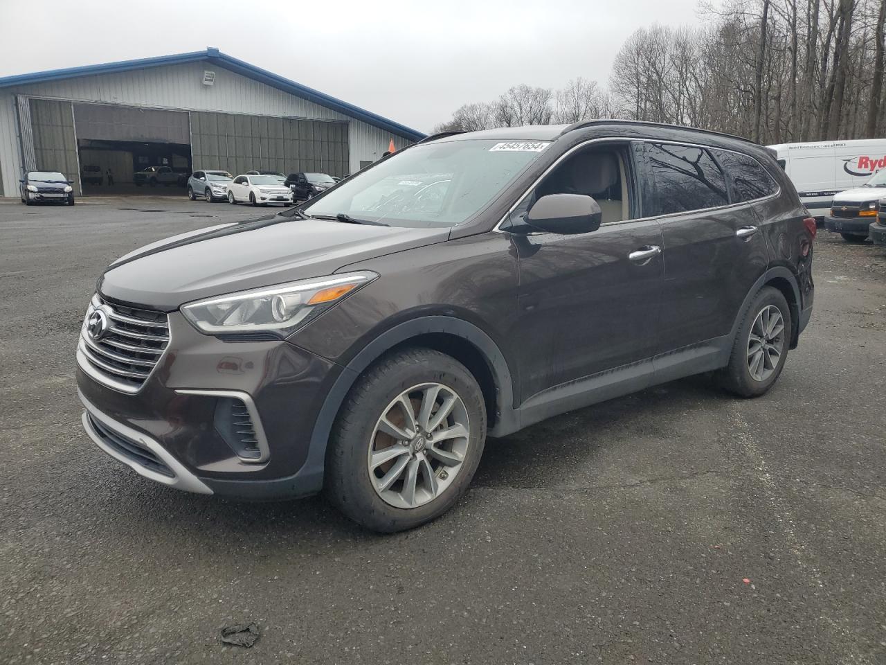 HYUNDAI SANTA FE 2017 km8sm4hfxhu223899