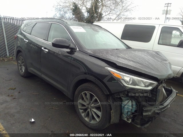 HYUNDAI SANTA FE 2017 km8smdhf0hu230361