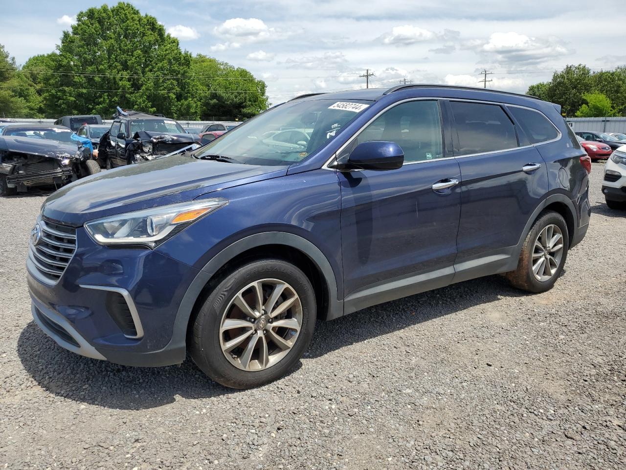 HYUNDAI SANTA FE 2017 km8smdhf1hu203721