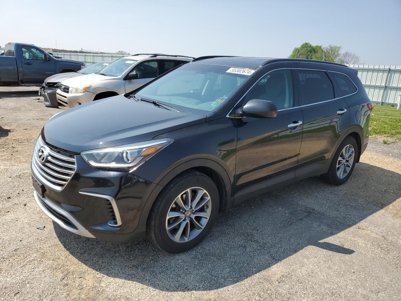 HYUNDAI SANTA FE 2018 km8smdhf1ju260622