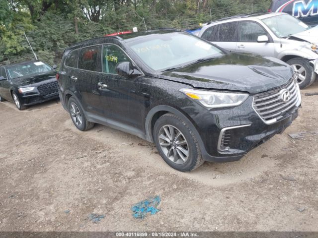 HYUNDAI SANTA FE 2018 km8smdhf1ju279798