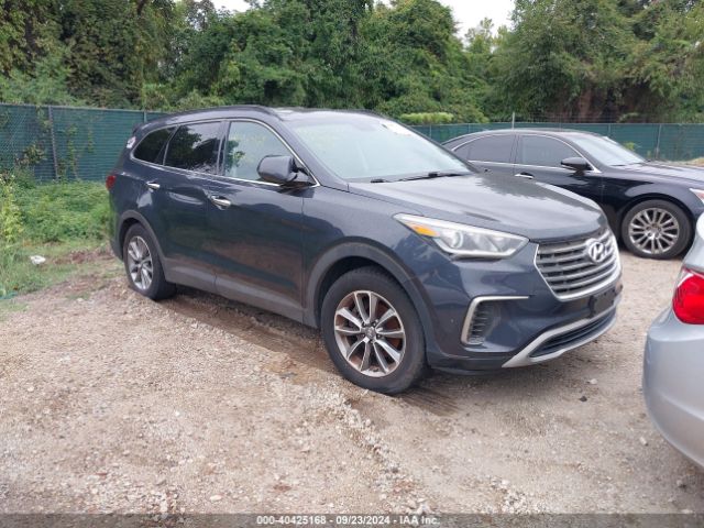 HYUNDAI SANTA FE 2017 km8smdhf2hu199100