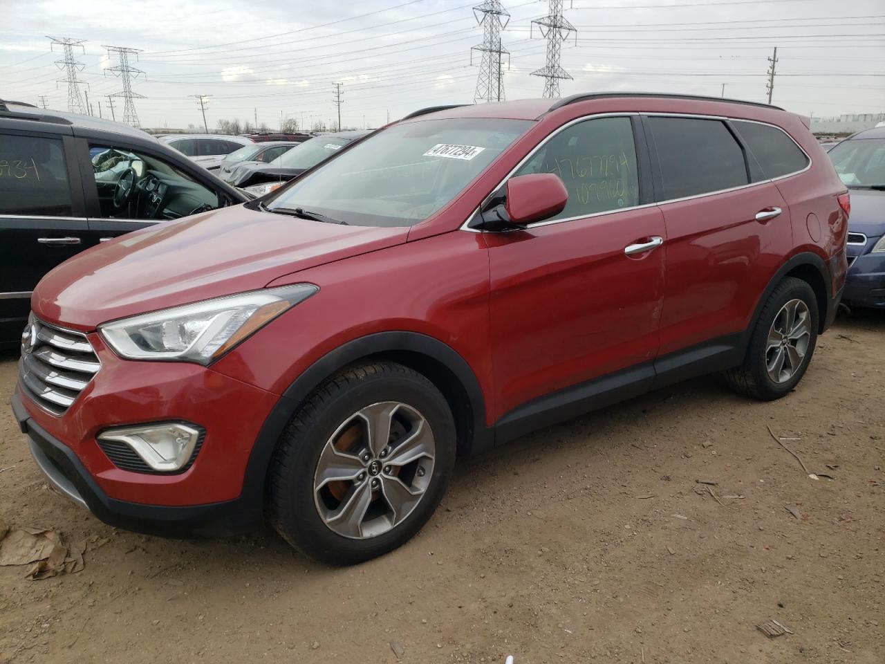 HYUNDAI SANTA FE 2014 km8smdhf3eu084047