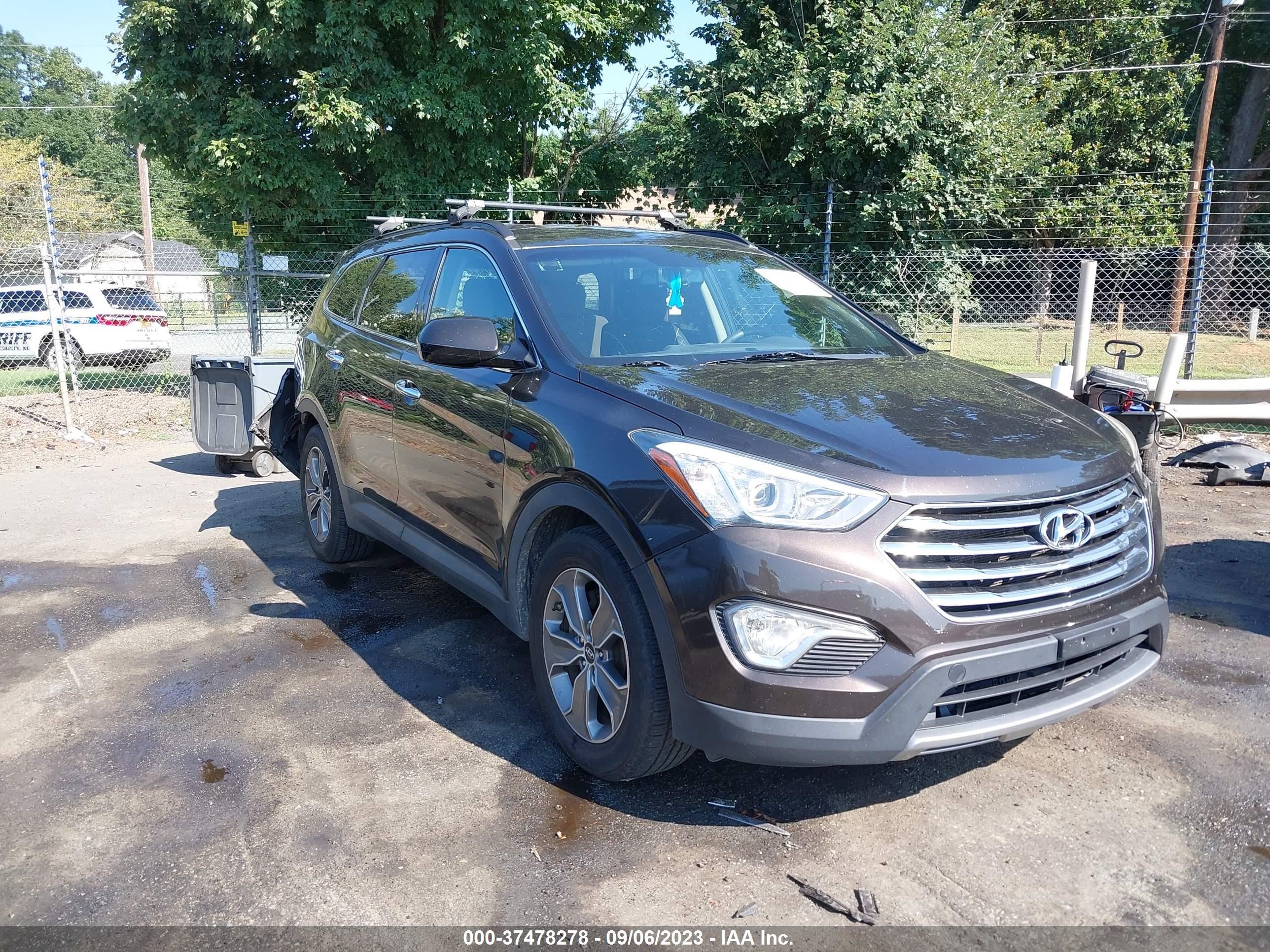 HYUNDAI SANTA FE 2016 km8smdhf3gu163771