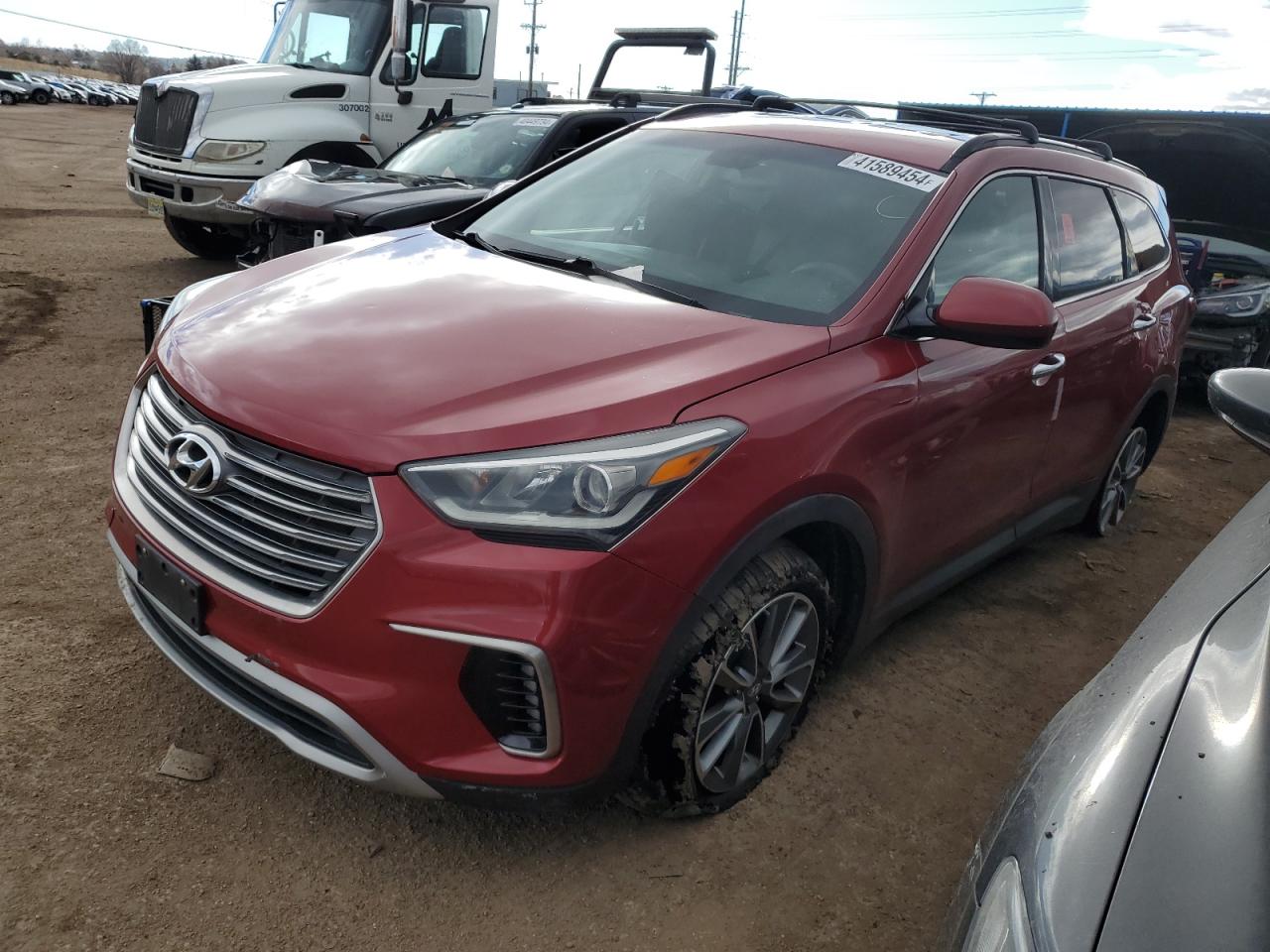 HYUNDAI SANTA FE 2017 km8smdhf3hu173931