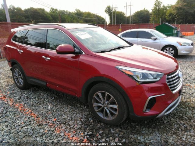 HYUNDAI SANTA FE 2017 km8smdhf3hu209178