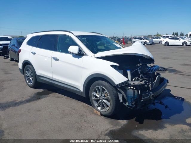 HYUNDAI SANTA FE 2017 km8smdhf4hu174960