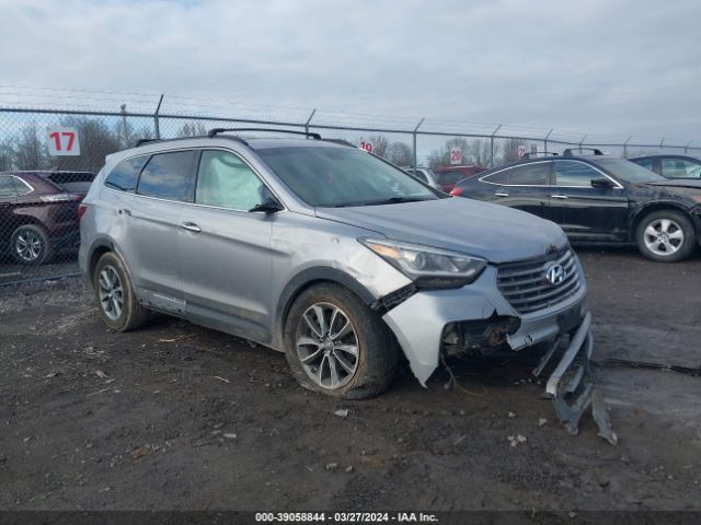 HYUNDAI SANTA FE 2017 km8smdhf7hu177612