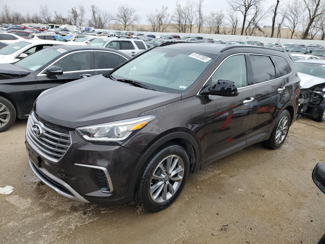 HYUNDAI SANTA FE 2017 km8smdhf7hu183412