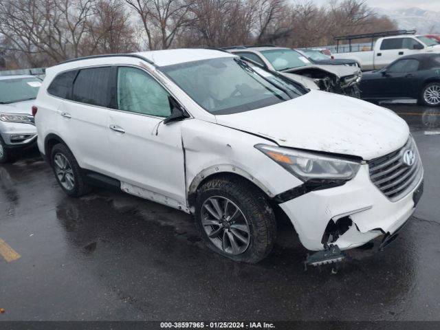 HYUNDAI SANTA FE 2017 km8smdhf8hu225845