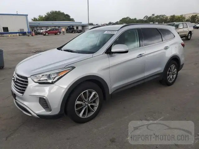 HYUNDAI SANTA FE 2017 km8smdhfxhu165650