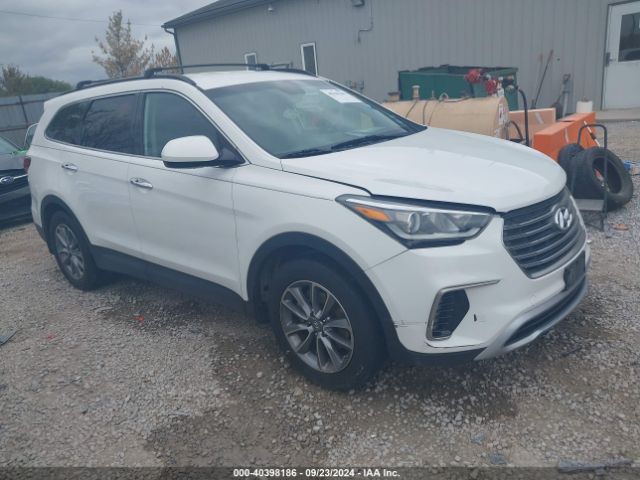 HYUNDAI SANTA FE 2017 km8smdhfxhu223014