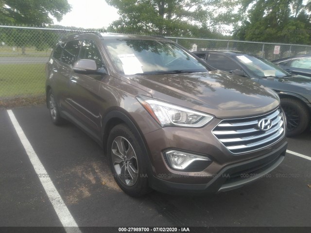 HYUNDAI SANTA FE 2014 km8sn4hf0eu046403