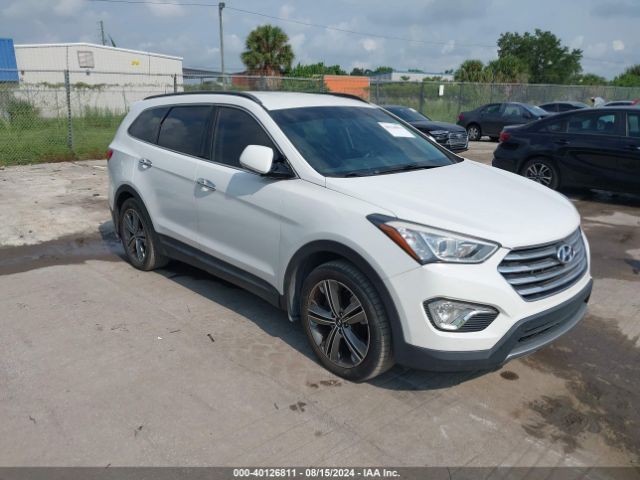 HYUNDAI SANTA FE 2015 km8sn4hf0fu128696