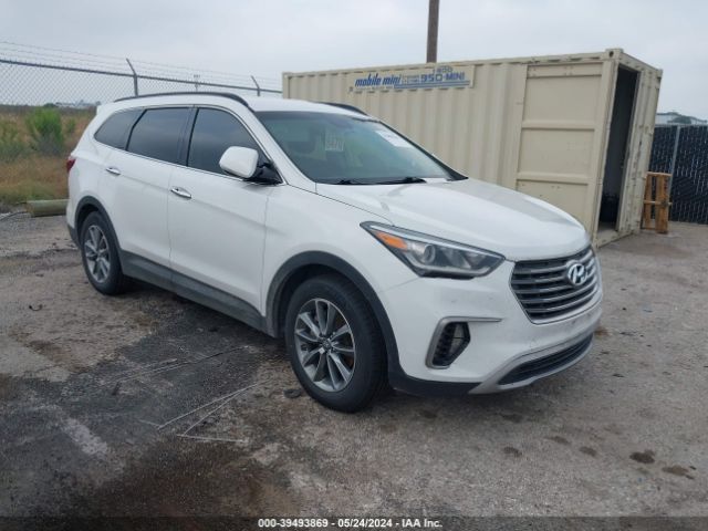 HYUNDAI SANTA FE 2017 km8sn4hf0hu246329