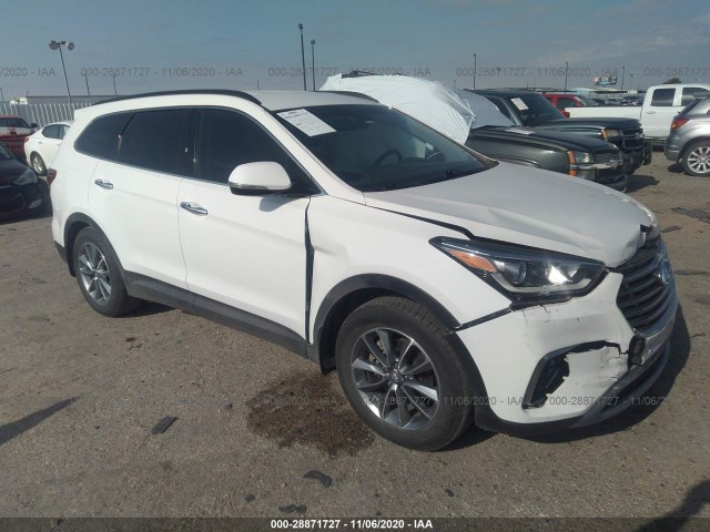 HYUNDAI SANTA FE 2017 km8sn4hf1hu255380