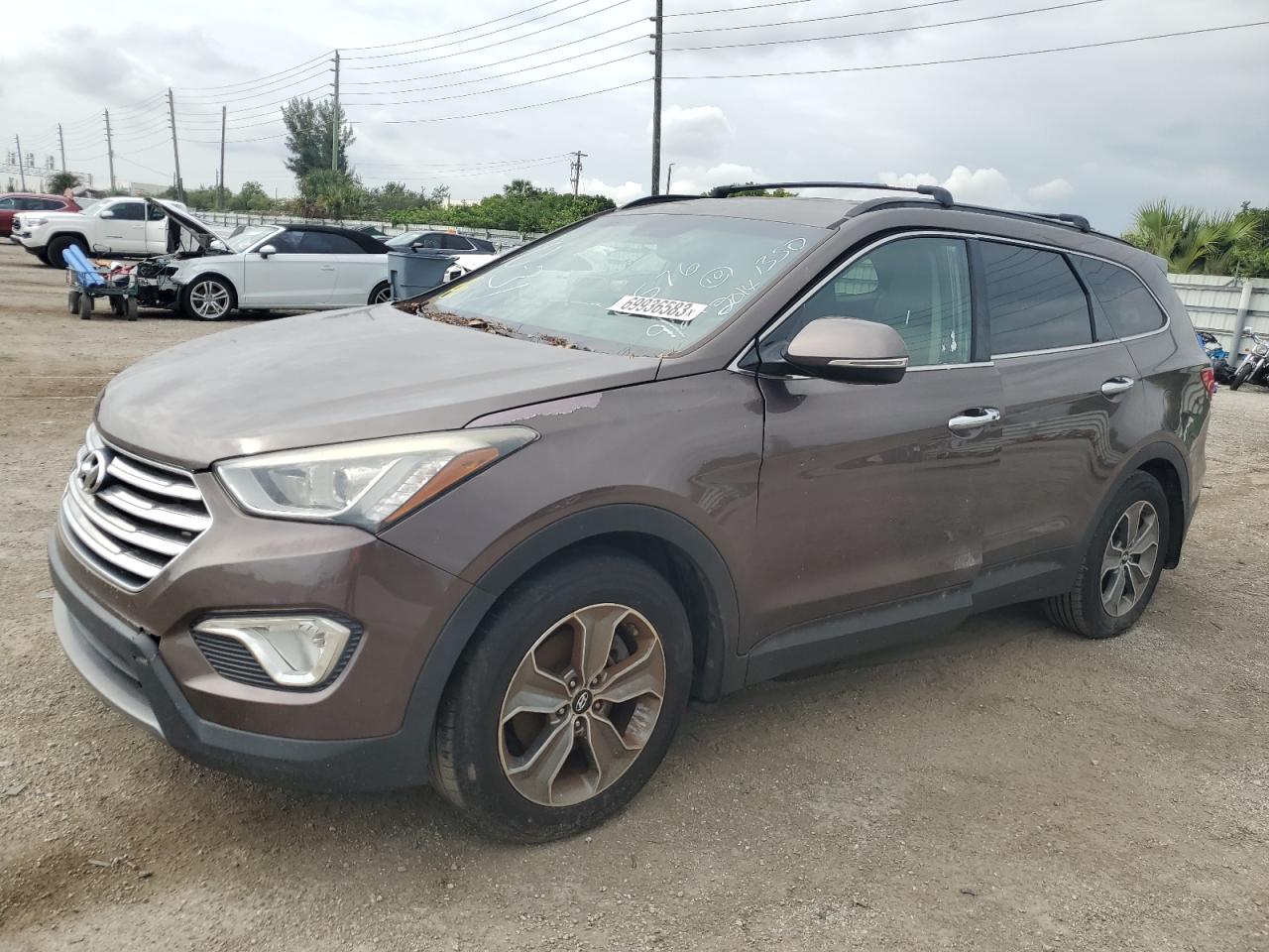 HYUNDAI SANTA FE 2014 km8sn4hf2eu060576