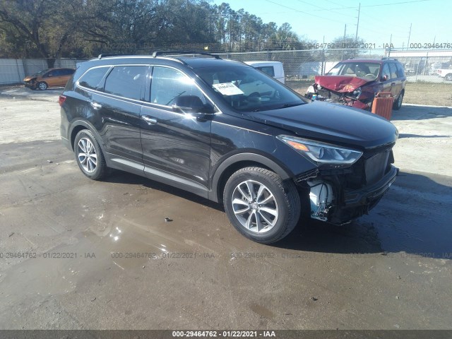 HYUNDAI SANTA FE 2017 km8sn4hf2hu190202